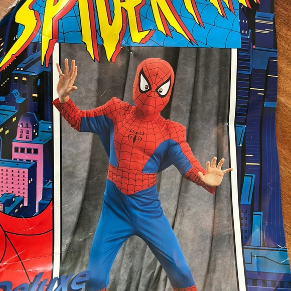 Deluxe Child Spider-man Costume - Picture 1 of 9